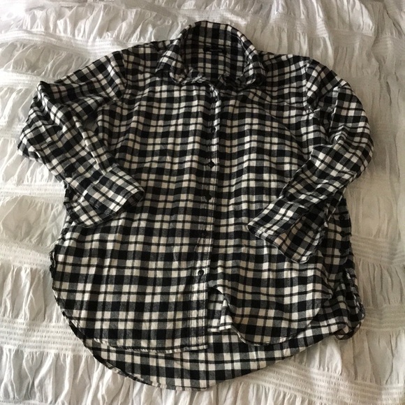 Madewell Tops - Madewell Oversized Flannel in Bridgeport Plaid